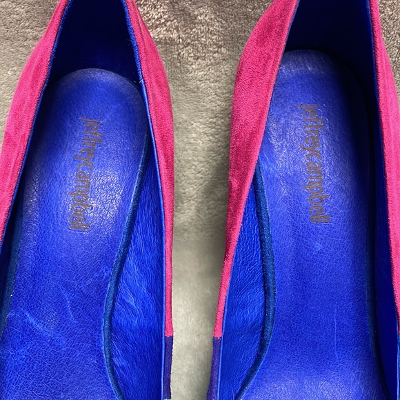 Jeffrey Campbell Marveil Pointed Toe Pump Size 7.5 - Picture 5 of 7